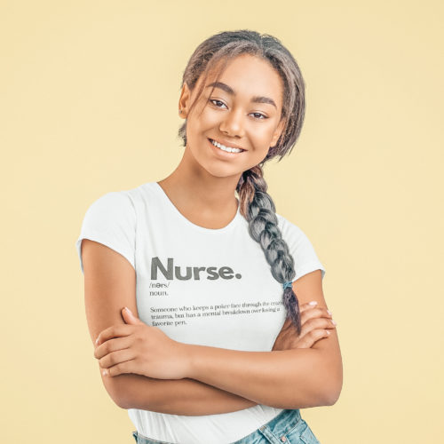 I'm a Nurse Unisex Heavy Cotton Tee